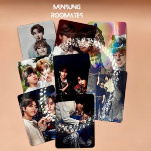 Minsung Roomates Collection LOMO Karte Stray Kids Trading Card