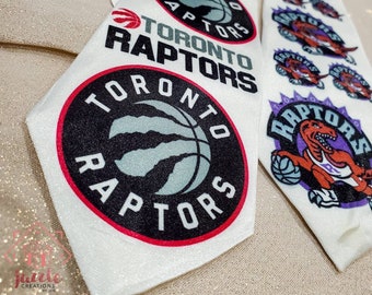 Raptors Necktie, Raptors NBA Necktie, Raptors Satin Necktie, Team Necktie, NBA Necktie, Neckties for Men, Toronto Raptors Necktie