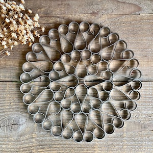 Vintage stainless steel trivet