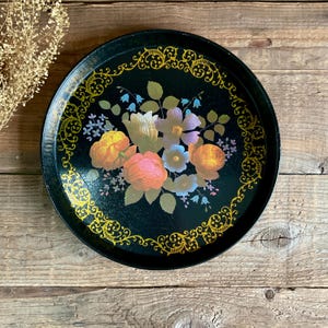 Vintage metal tray