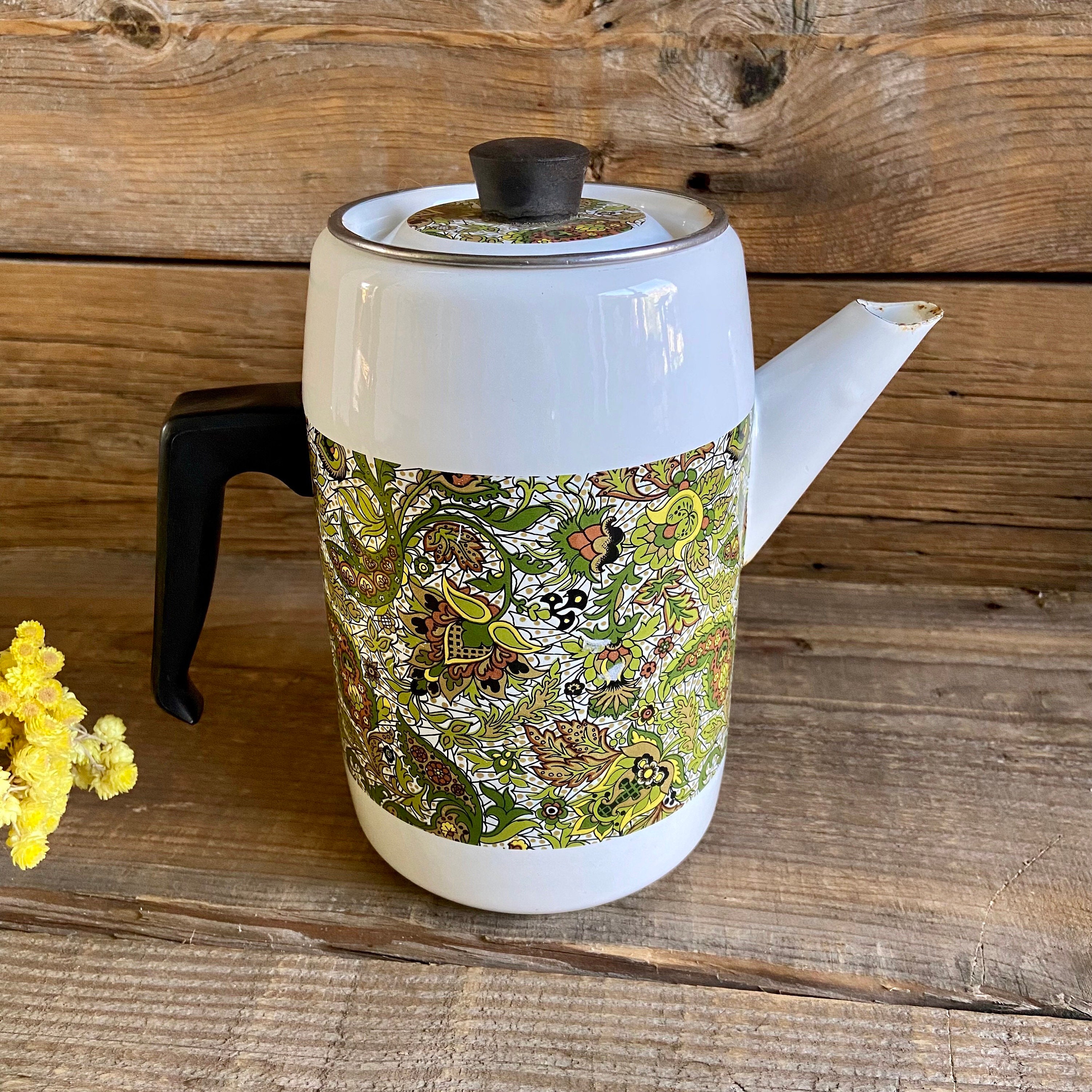 Cafetière Émaillée Vintage