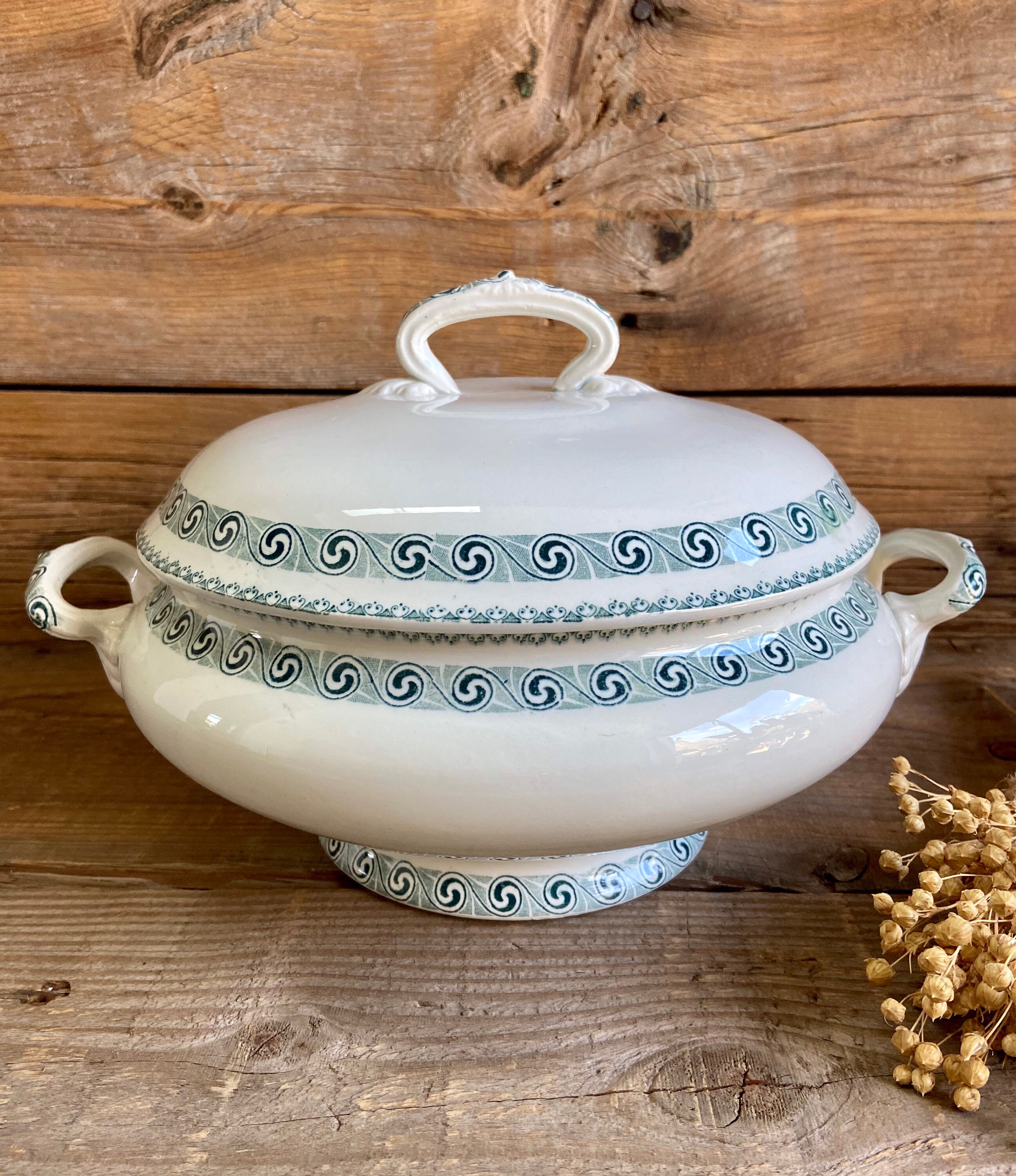 Soupière Moulin Des Loups France Vintage