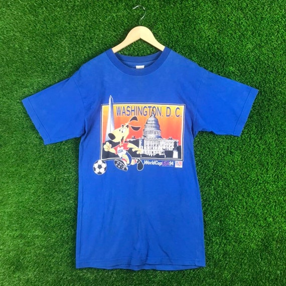 Vintage FIFA World Cup USA 94 Promo T-Shirt Copyr… - image 1