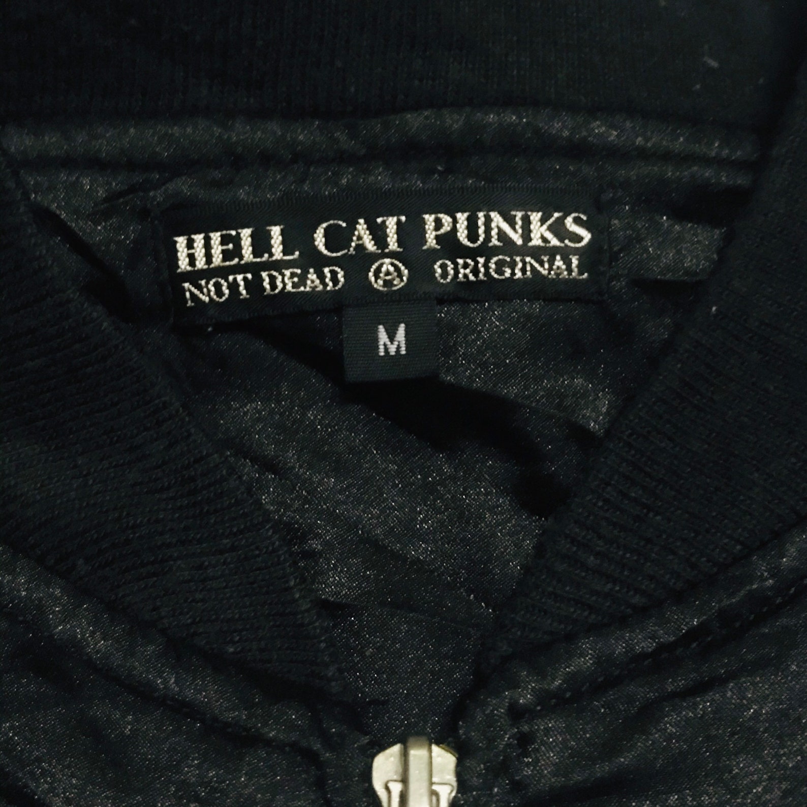 Rare Vintage Hell Cat Punks Jacket Punk Not Dead Etsy