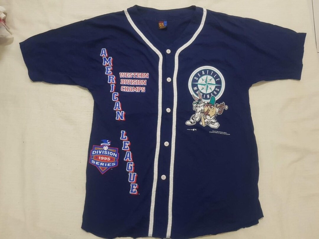 Rare! Vintage 90's Seattle Mariners X Looney Tunes Baseball
