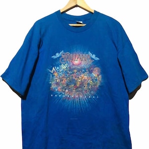 Vintage Santana Supernatural Concert T-Shirt
