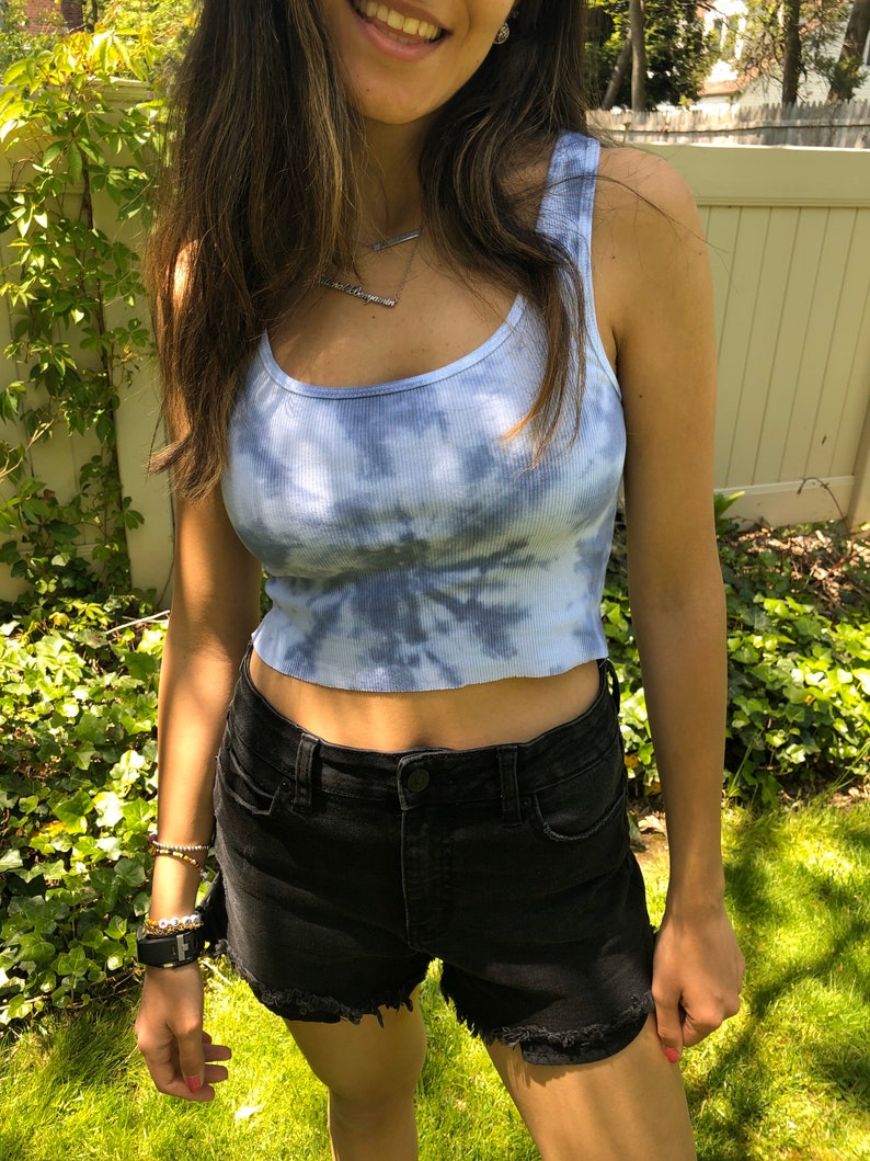 Tie dye crop tops Tie dye tank tops