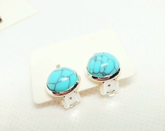 Un Paio Di Orecchini Clip A Tema Delfino Pendente Argento Tibetano - Foto 4