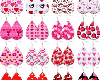 Valentine's Day Earrings, Heart Jewelry, Valentine's Day Jewelry, Valentine Earrings, Multiple Styles Available