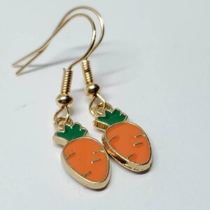 Easter Earrings, Easter Bunny, Easter Charm Dangle Earrings, Easter Jewelry image 3