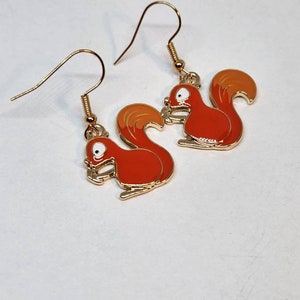 Thanksgiving Earrings, Dangle and drop Earrings, Turkey Earrings, Thanksgiving Jewelry, Fall Earrings, Autumn Jewelry image 4