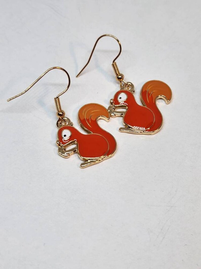 Thanksgiving Earrings, Dangle and drop Earrings, Turkey Earrings, Thanksgiving Jewelry, Fall Earrings, Autumn Jewelry image 4