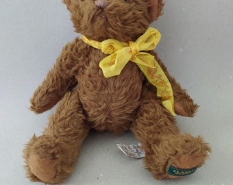 Anna plush club, collectible teddy,Europe collection, nr 008, classic teddy bear, tall 25 cm, pre owned in a very good condition