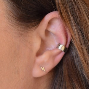 Oormanchet, sterlingzilveren oormanchet, geen piercing oorbel, delicate gouden oormanchet, cadeau voor haar, sierlijke zilveren oormanchet, Griekse sieraden
