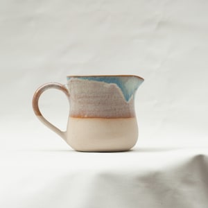 Ceramic Pitcher,Ceramic creamer,wheel thrown pourer,stoneware soucer