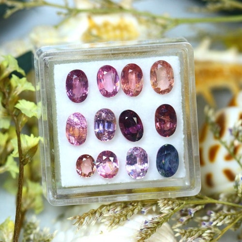 Spinel 6.34Ct 12Pcs Mogok Spinel Natural shops Burmese Fancy Color Spinel S580