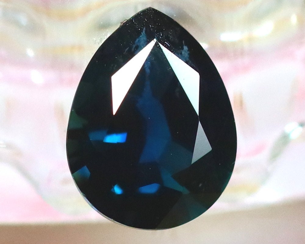 Certified Sapphire 1.26ct Natural Blue Sapphire S477 - Etsy