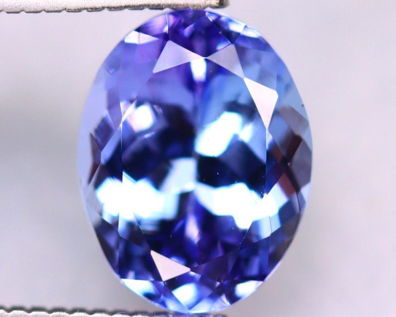 2.18Ct Natural VVS Purplish Blue Tanzanite S1343
