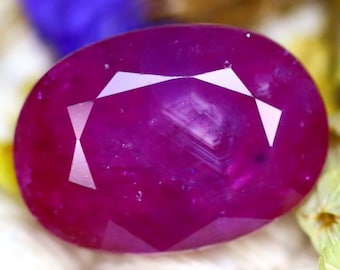 Rubis 15.14Ct Madagascar Sang Rouge Roseâtre Rubis S1407