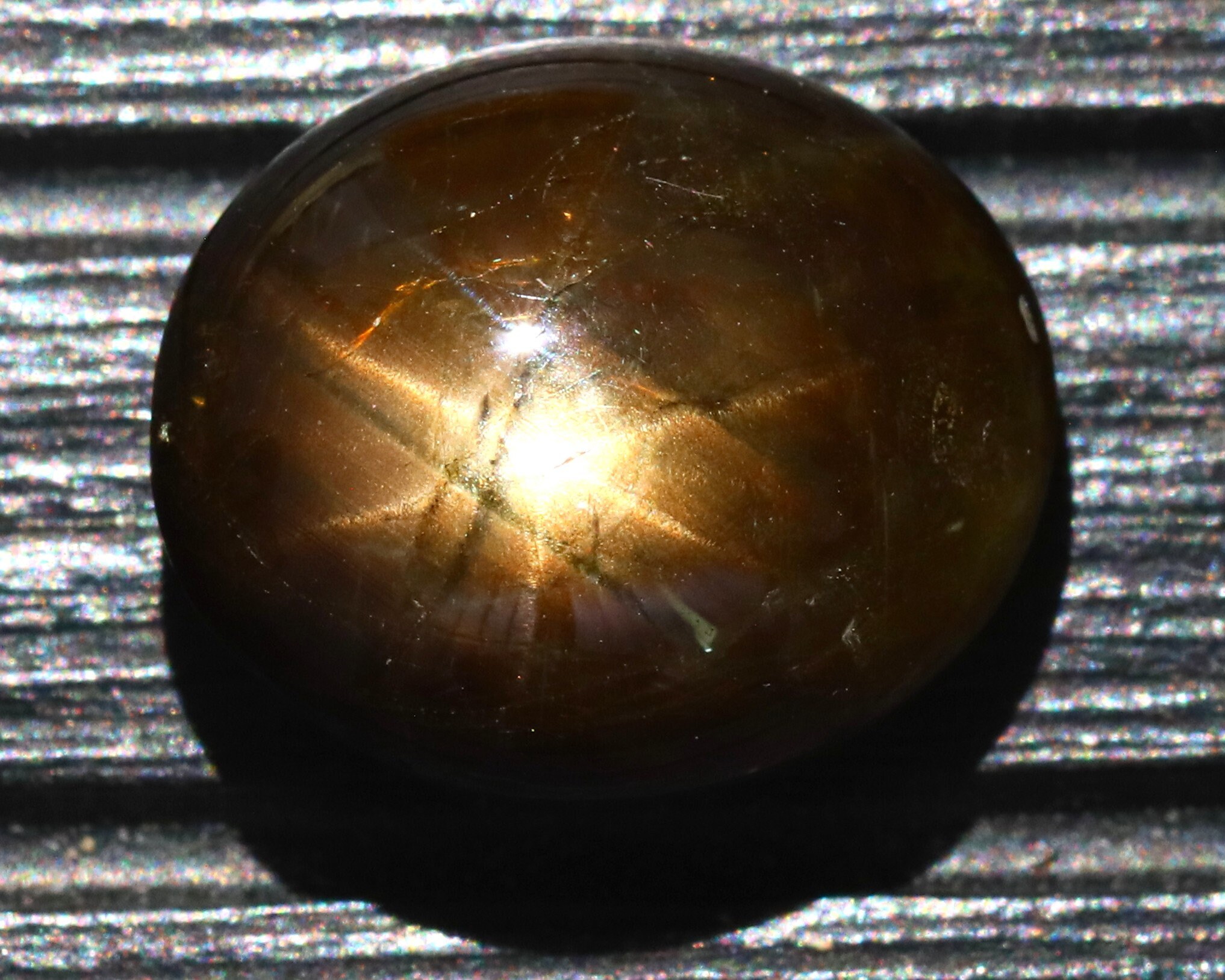 11.86カラット天然6レイブラックスターサファイアS2181 - Etsy 日本