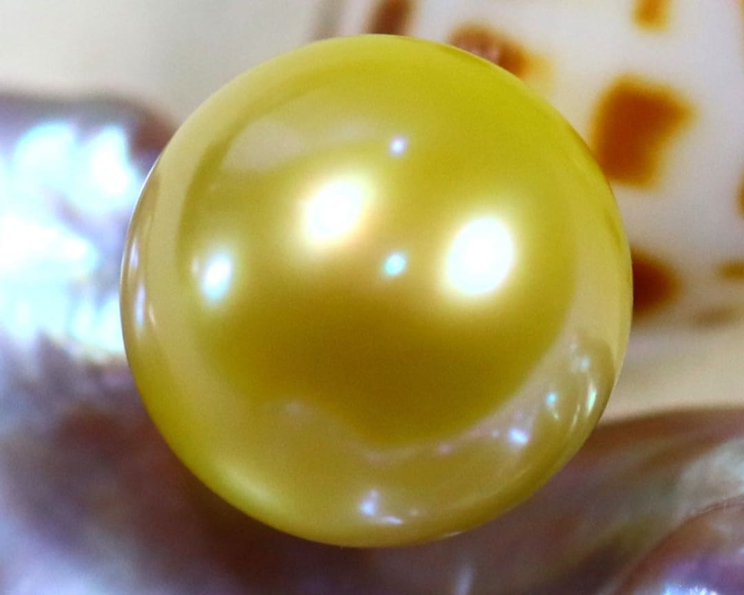 10.90MM 9.19ct Australian South Sea Salt Water Pearl S1421 Etsy