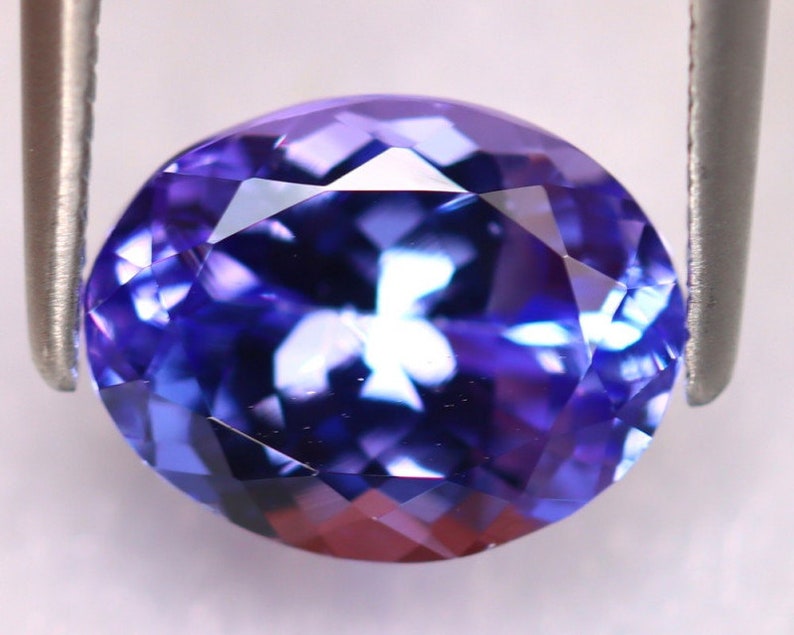 2.18Ct Natural VVS Purplish Blue Tanzanite S1343