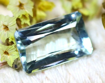 アクアマリン 5.40カラット 天然ライトブルーアクアマリン S1891