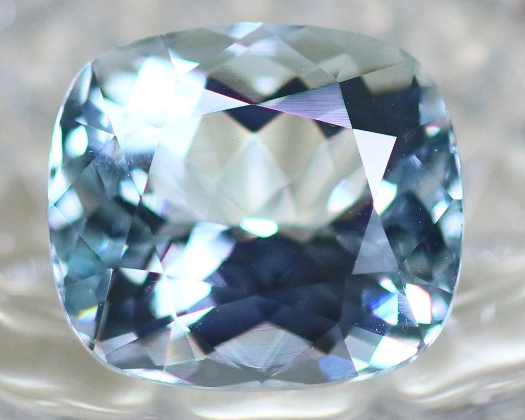 Kazumamacyan　0507 Aquamarine 7.43ct Natural Light Blue Aquamarine S1226 - Etsy