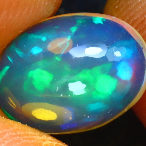 1.57Ct Natural Ethiopian Play of Color Opal S320