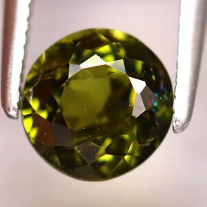 1.30Ct Natural Yellowish Green Tourmaline S756