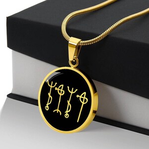 Collana Draumstafir, talismano vichingo per realizzare i sogni, bastoni magici Galdrastaifir, mitologia norrena, gioielli pagani, Asatru