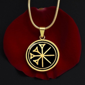 Talisman of Anu, God of Skies and Constellations , Dingir Necklace, Annunaki necklace, Akkadien Sumerian Jewelry, Mesopotamian Mythology