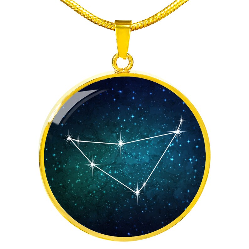 Capricorn Necklace Capricorn Jewelry Capricorn Gift Etsy