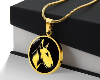 Gepersonaliseerde Bull Terrier ketting, Bull Terrier hanger, hond moeder cadeau, Bull Terrier minnaar cadeau, Bull Terrier eigenaar cadeau, hond Memorial cadeau