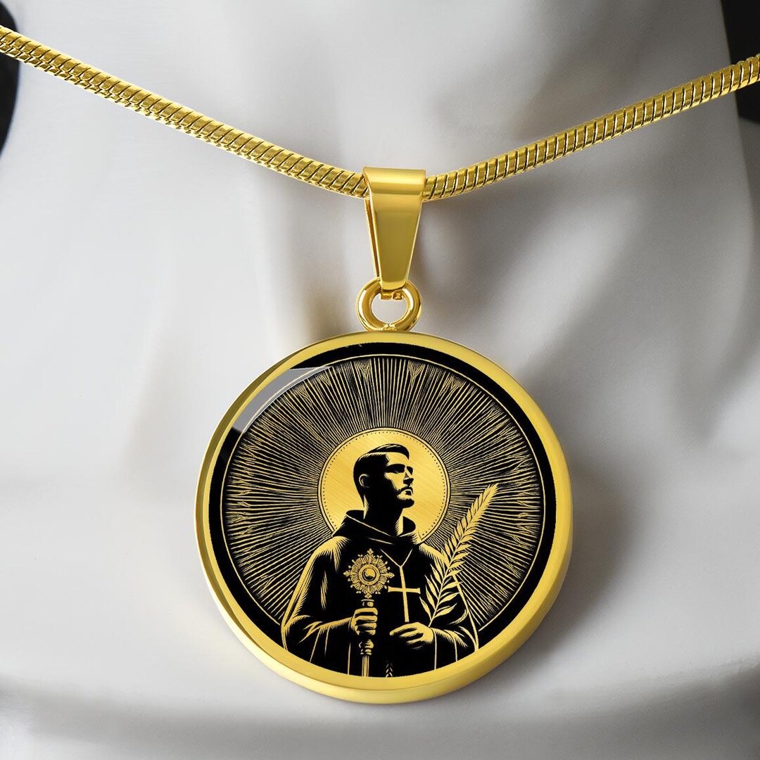 Saint Ramon Necklace, St Ramon Nonato Patron Saint of Pregnant Women ...