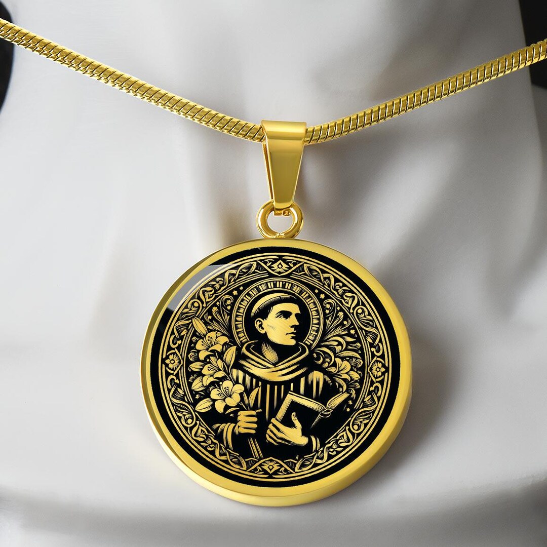 Saint Dominic Necklace, St Dominic De Guzman Patron of Astronomers ...