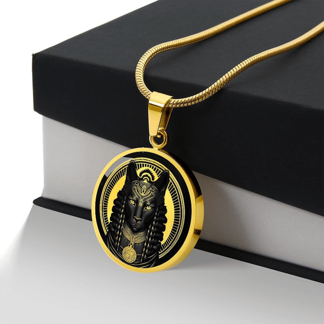 Sekhmet Necklace, Sekhmet Egyptian Goddess of War and Healing, Sekhmet ...