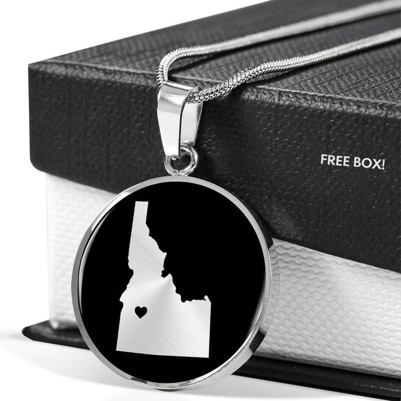 Idaho necklace Idaho gift Idaho pendant Idaho jewelry Etsy