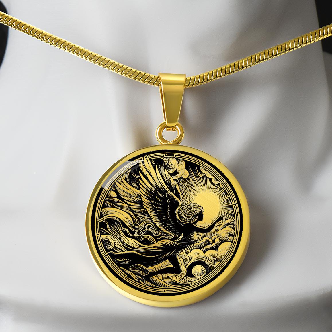 Personalized EOS Necklace, EOS Pendant, Goddess of the Dawn & Morning ...