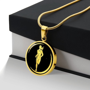 Personalized Marathon Necklace | Marathon Runner Gift, Marathon Jewelry, Gift For Runner Woman, Gift For Marathon Finisher, Runners Jewelry
