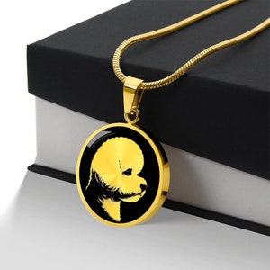 Personalized Bichon Frise Necklace, Bichon Frise Pendant, Bichon Frise Lover Gift, Bichon Frise Dog Mom Gift, Bichon Frise Owner Gift