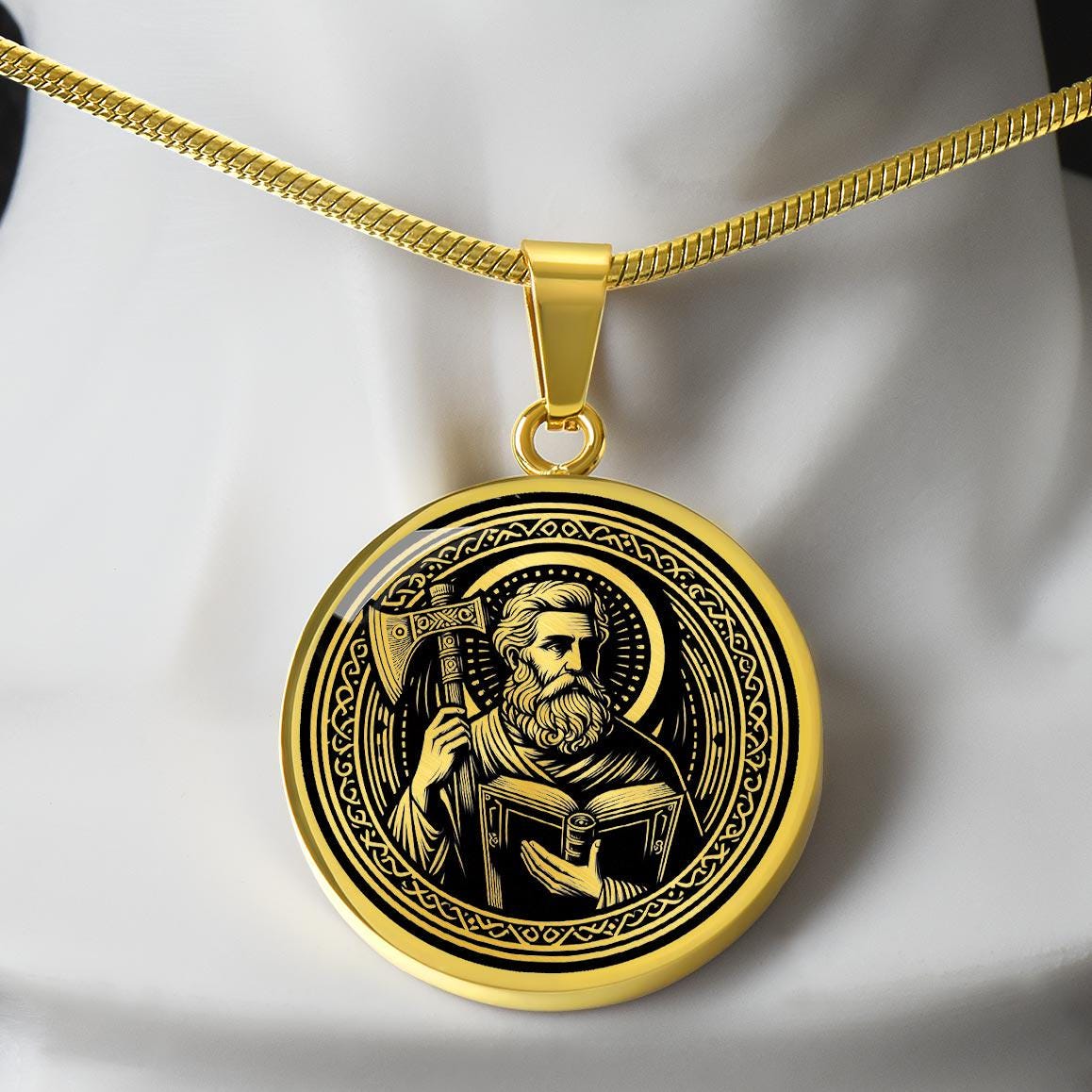 Saint Luke Medal, St Luke Patron Saint Of Artists, Doctors, And
