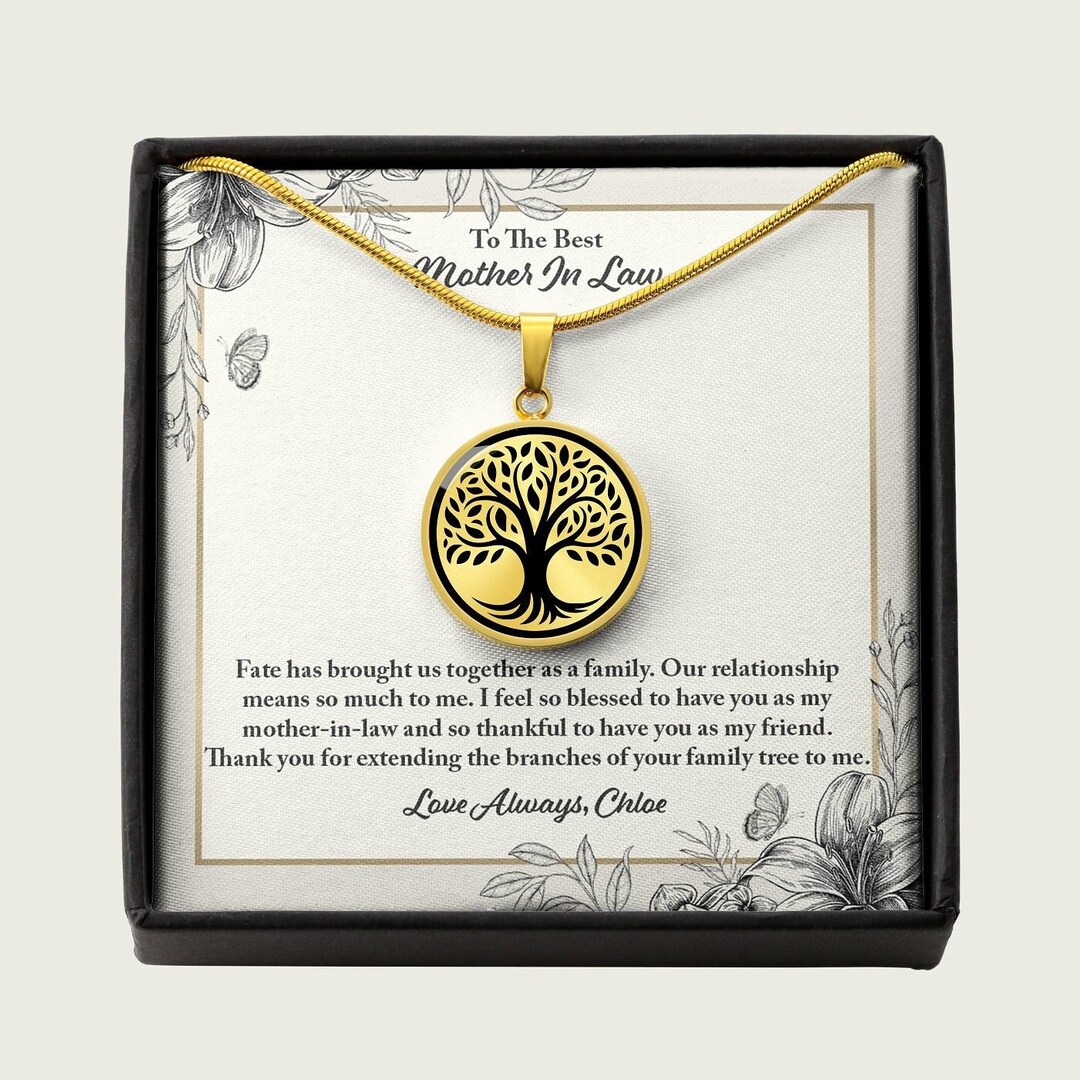 Personalized Mother in Law Gift for Mothers Day Gift From Daughter in ...