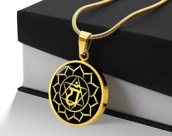 Personalized Anahata Chakra Necklace, Heart Chakra Necklace, 4th Chakra, Yoga Gift For Men, Chakra Jewelry, Yoga Lover Gift For women