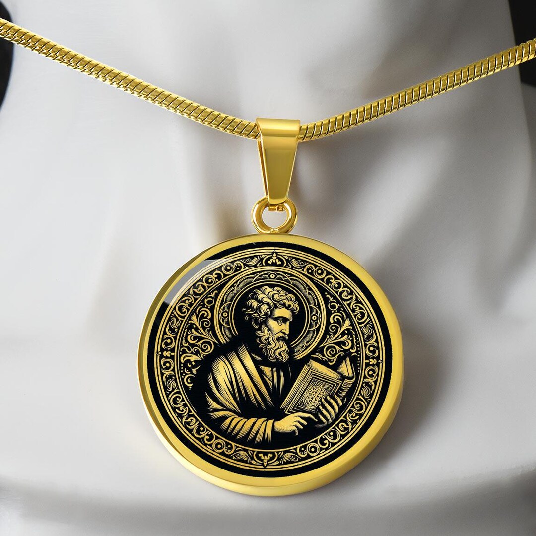 Saint Matthew Medal, St Matthew Patron Saint of Accountants, Bankers ...