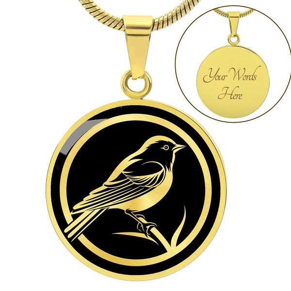 Personalized Sparrow Necklace, Sparrow Gift, Sparrow Pendant, Birdwatching Gift, Bird Lover Gift, Nature Necklace Gift for Her