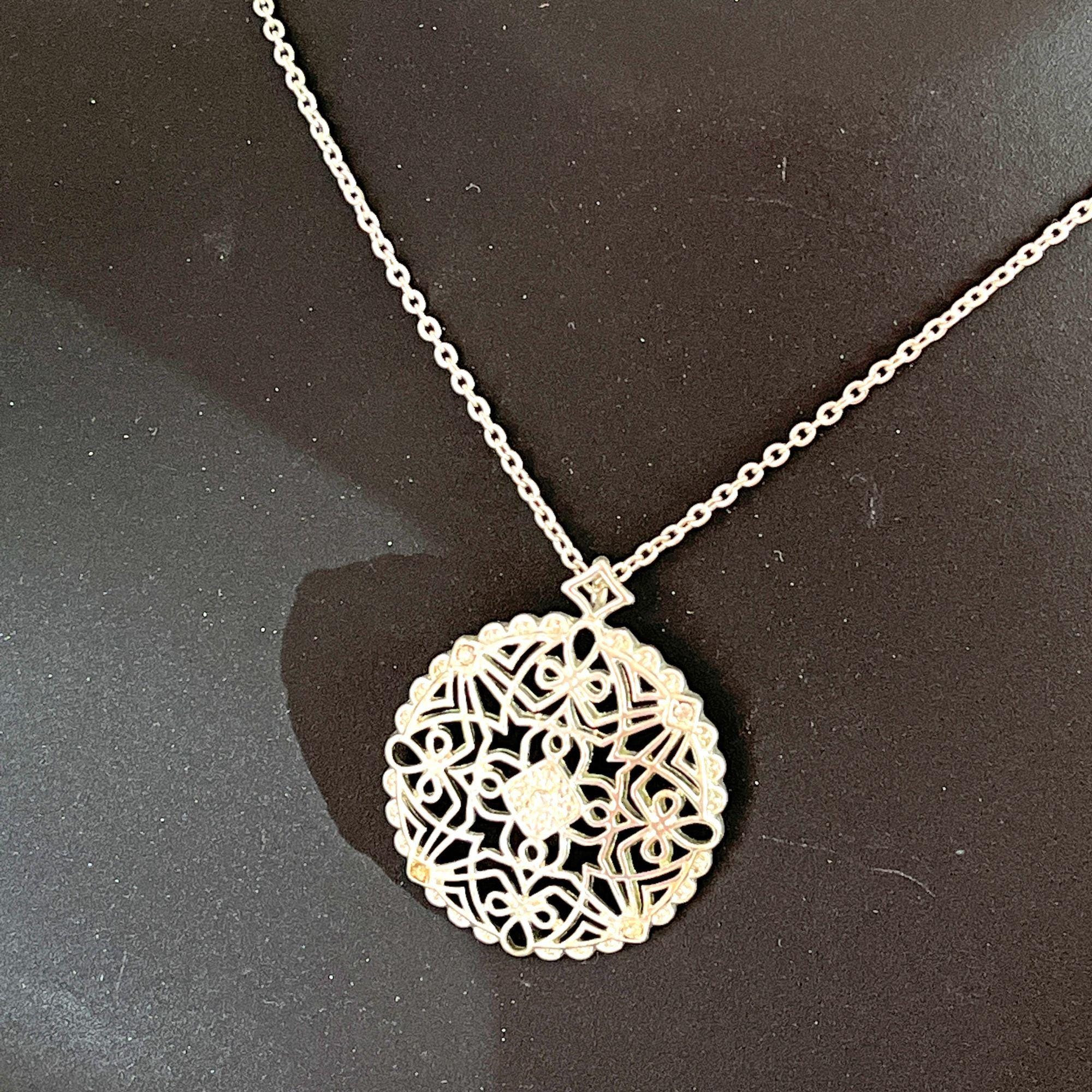 スウィートハートジュエリーSWIRL シルバー ヴィンテージネックレス