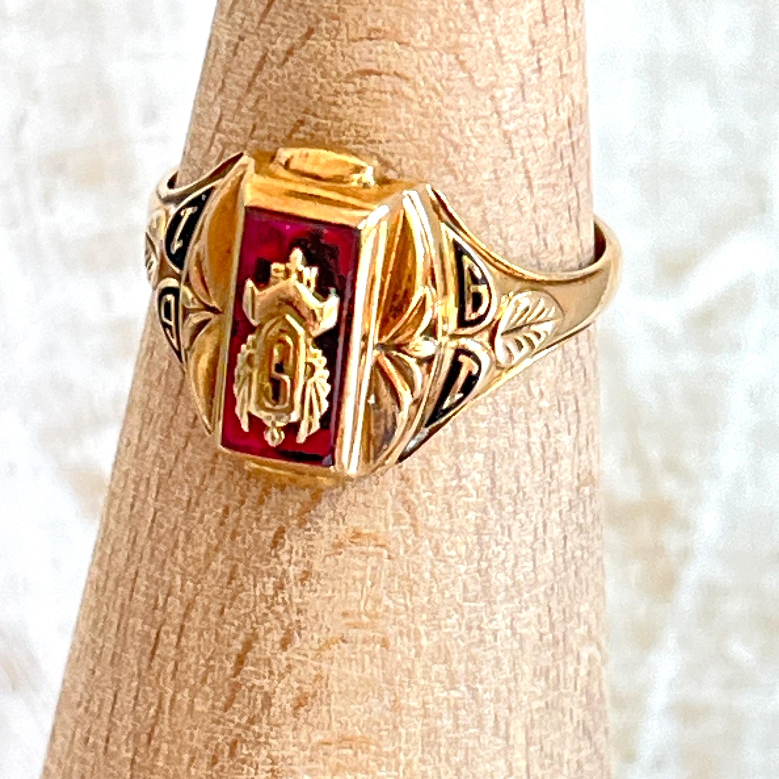 Vintage 1969 Womens Class Ring - Etsy Canada