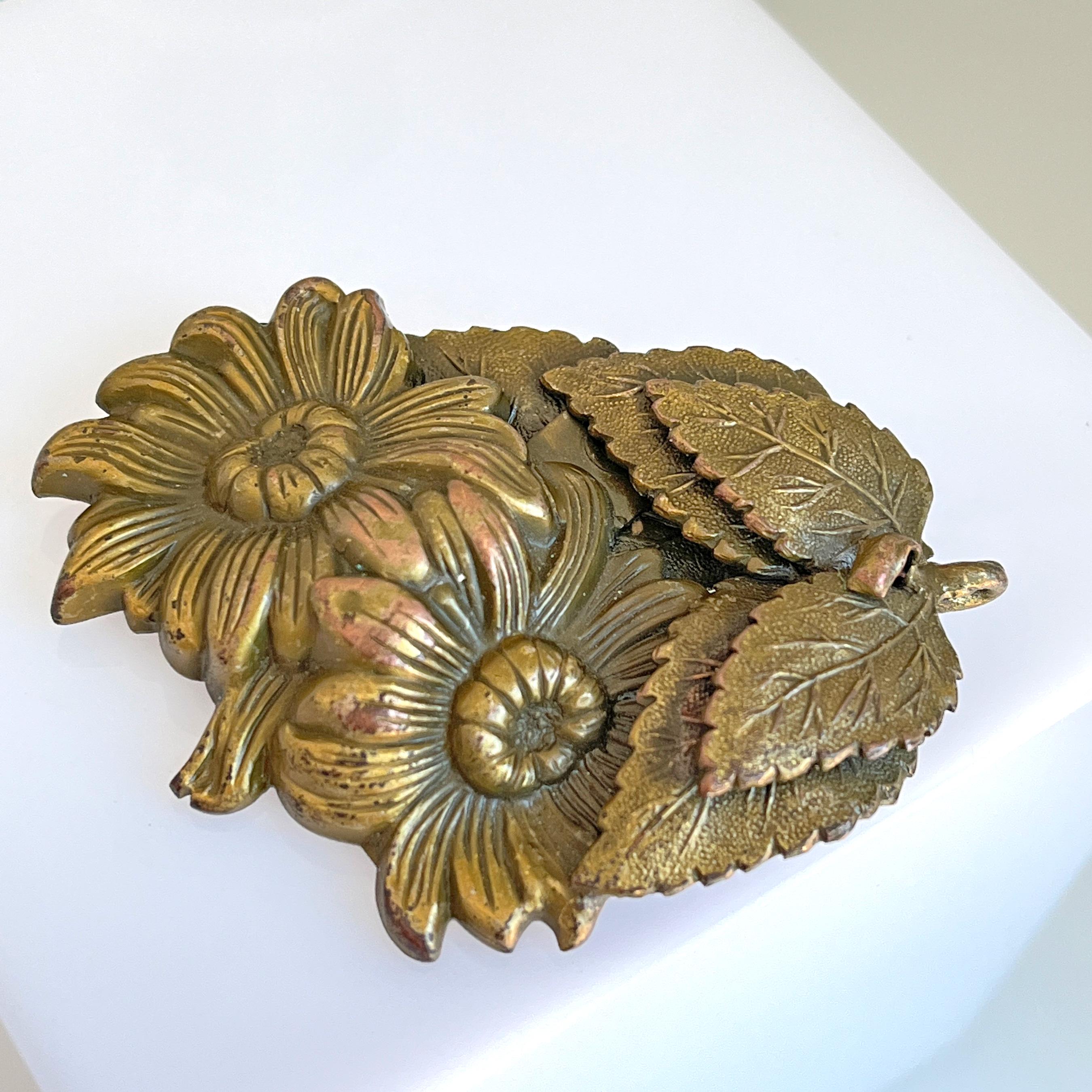 Broche Marguerites Début 1900 - Jolie Pièce Vintage - Occasion - Bijou Ancien