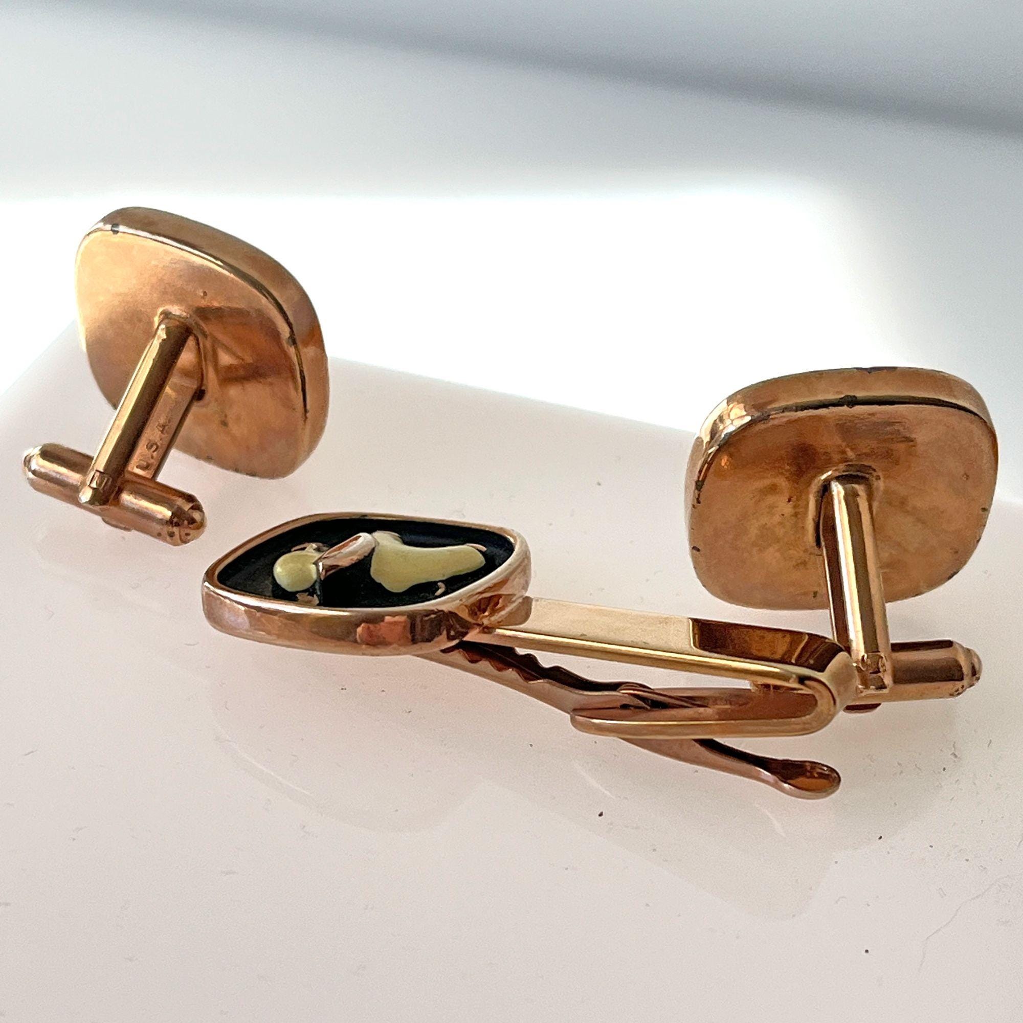 SET GEMELLI E FERMACRAVATTA LOGO EI | Giemme Store